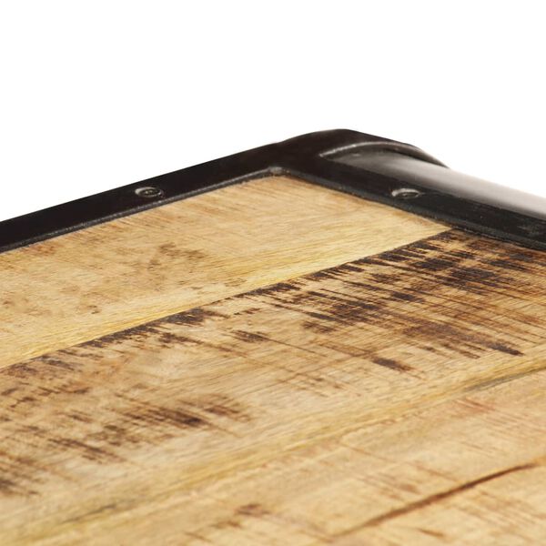 vidaXL طاولة قهوة 35x50x100 سم خشب مانجو صلب