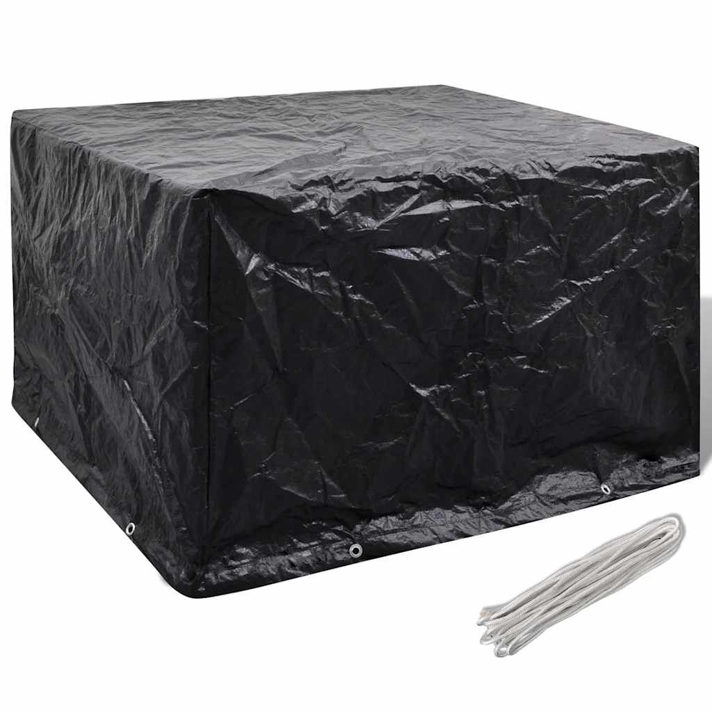 vidaXL غطاء أثاث حديقة 8 ثقوب 135×135×90 سم