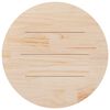 vidaXL سطح طاولة قطر 2,5x80 سم خشب صنوبر صلب