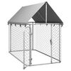 vidaXL منزل كلب خارجي مع سقف 150x100x200 سم