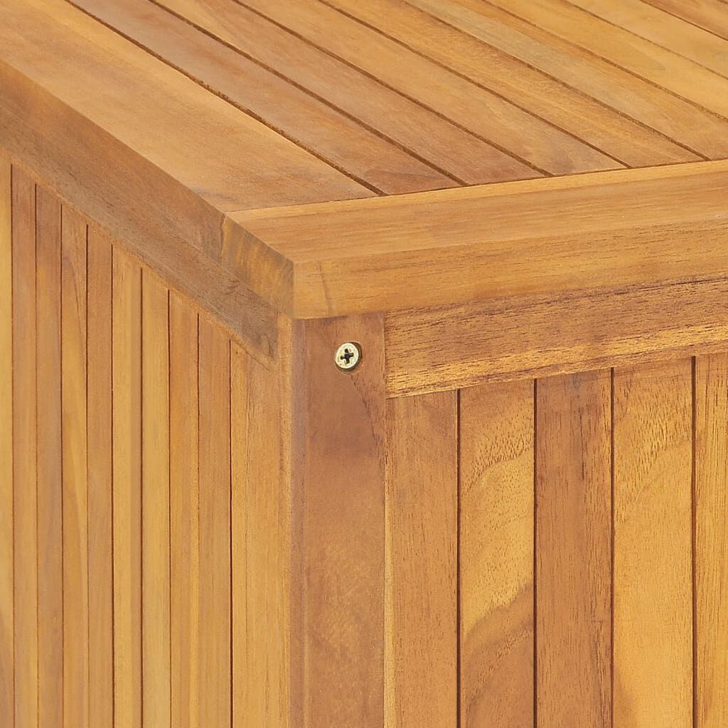 vidaXL صندوق حديقة 200×50×55 سم خشب ساج صلب