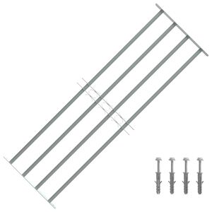 شبكة أمان قابلة للتعديل للنوافذ مع 4 قضبان مستعرضة 1000-1500 ملم