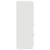 vidaXL خزانة جانبية أبيض 60×35×98.5 سم خشب صناعي