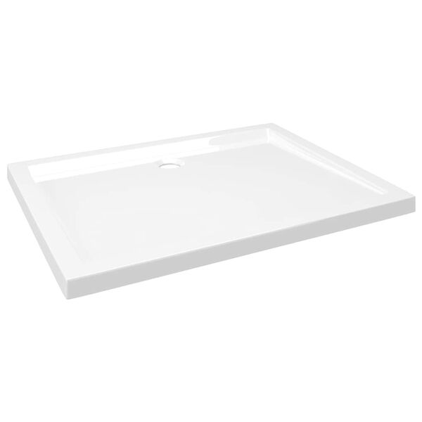 vidaXL قاعدة دش ABS مستطيلة 70×90 سم