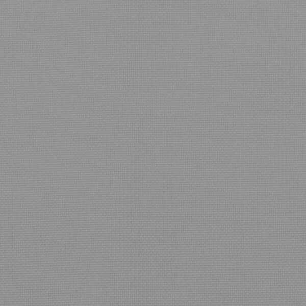 vidaXL وسادة أريكة طبلية رمادي 50×40×10 سم