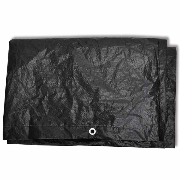 vidaXL غطاء أثاث الحديقة 10 ثقوب 113×113×73 سم