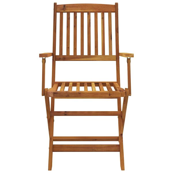 VidaXL طقم سفرة للطي للحديقة 7ق خشب أكاسيا صلب (313321+313322+313324)