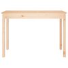 vidaXL طاولة طعام 75x55x110 سم خشب صنوبر صلب