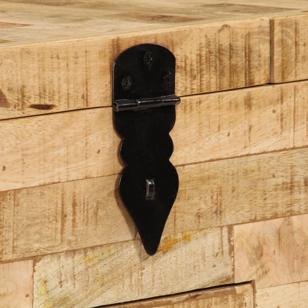 vidaXL طاولة قهوة خشب مانجو صلب 80×40×35 سم