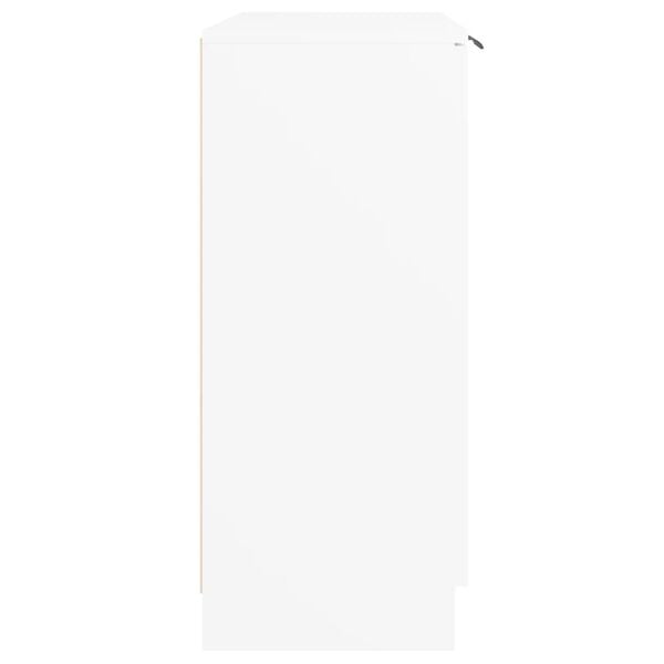 vidaXL خزانة جانبية 60x30x70 سم خشب صناعي أبيض