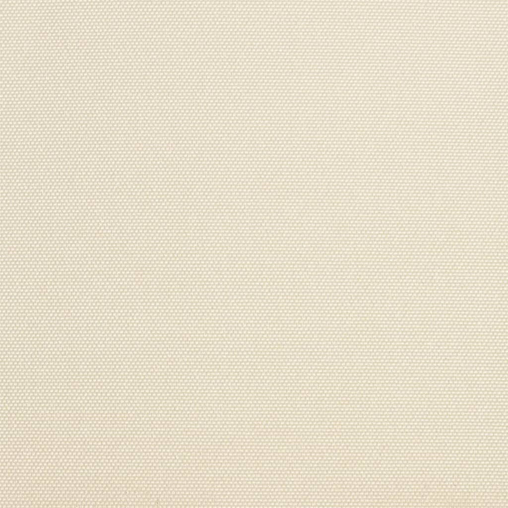 vidaXL سقف مظلة شمسية قماش كريمي 350×250 سم