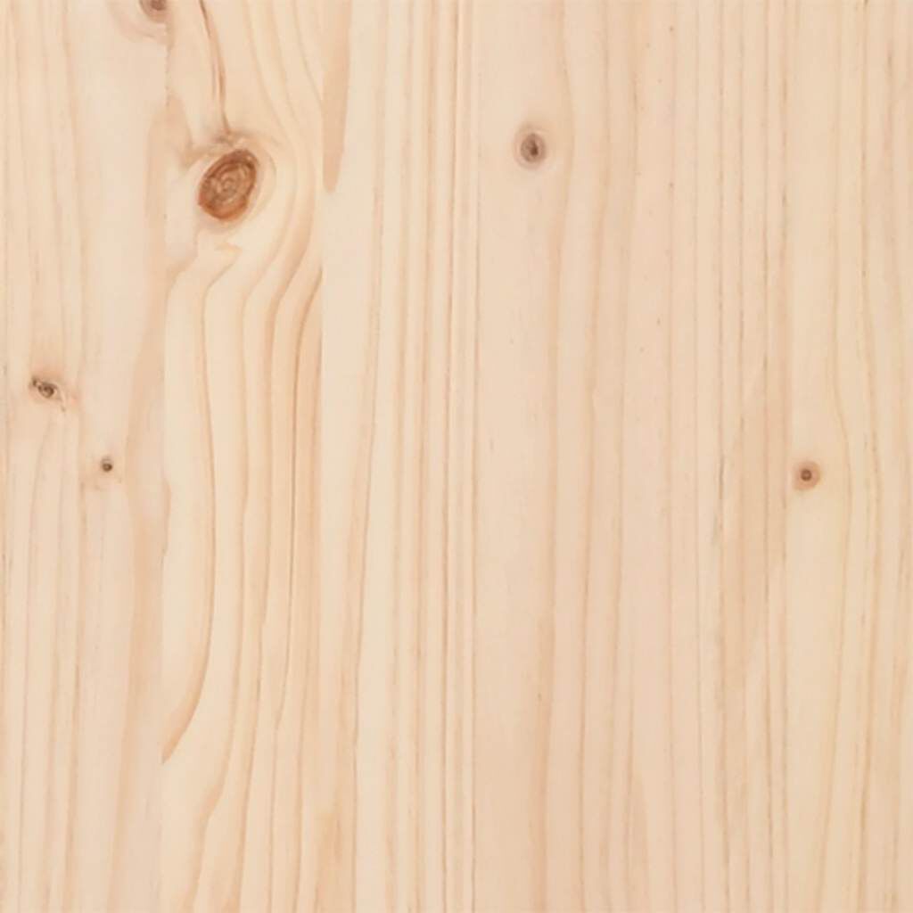 vidaXL سطح طاولة قطر 2,5x80 سم خشب صنوبر صلب