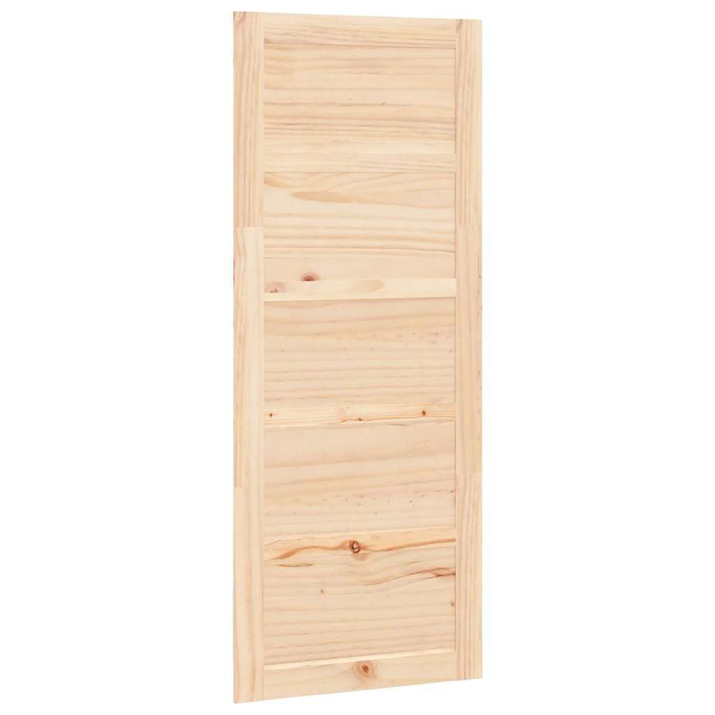 vidaXL باب حظيرة 204,5x1,8x80 سم خشب صنوبر صلب