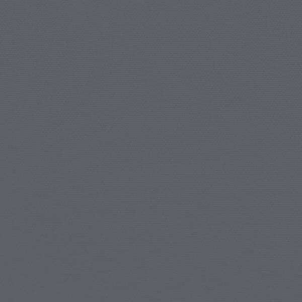 vidaXL عدد 6 قطع طقم جلسة حديقة بولي روطان أسود ورمادي