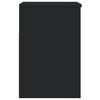 vidaXL بنش أحذية أسود 60×30×45 سم خشب صناعي