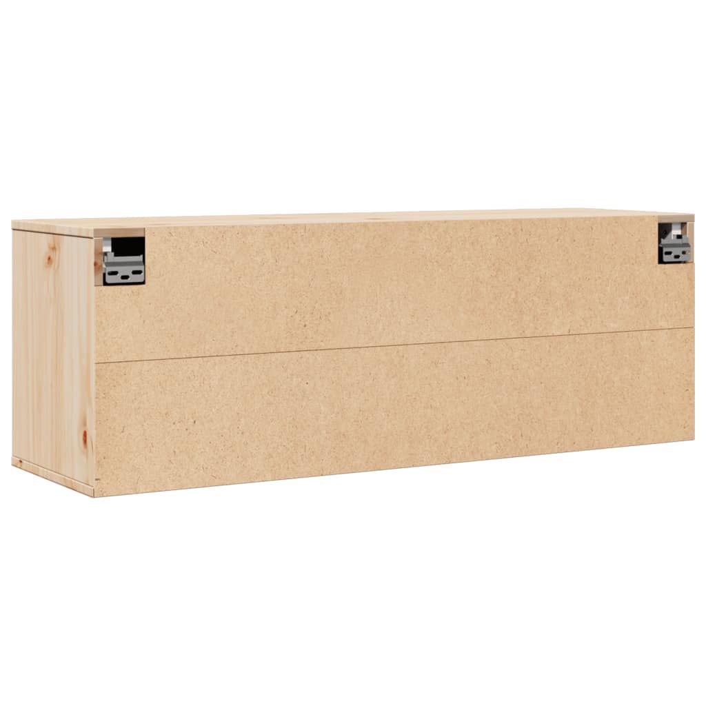vidaXL خزانة حائط 35x30x100 سم خشب صنوبر صلب