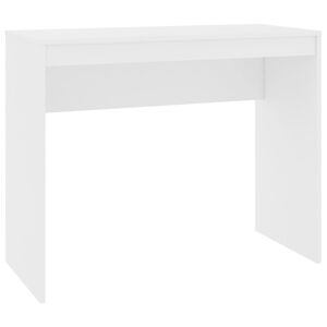 vidaXL مكتب أبيض 90&times;40&times;72 سم خشب صناعي