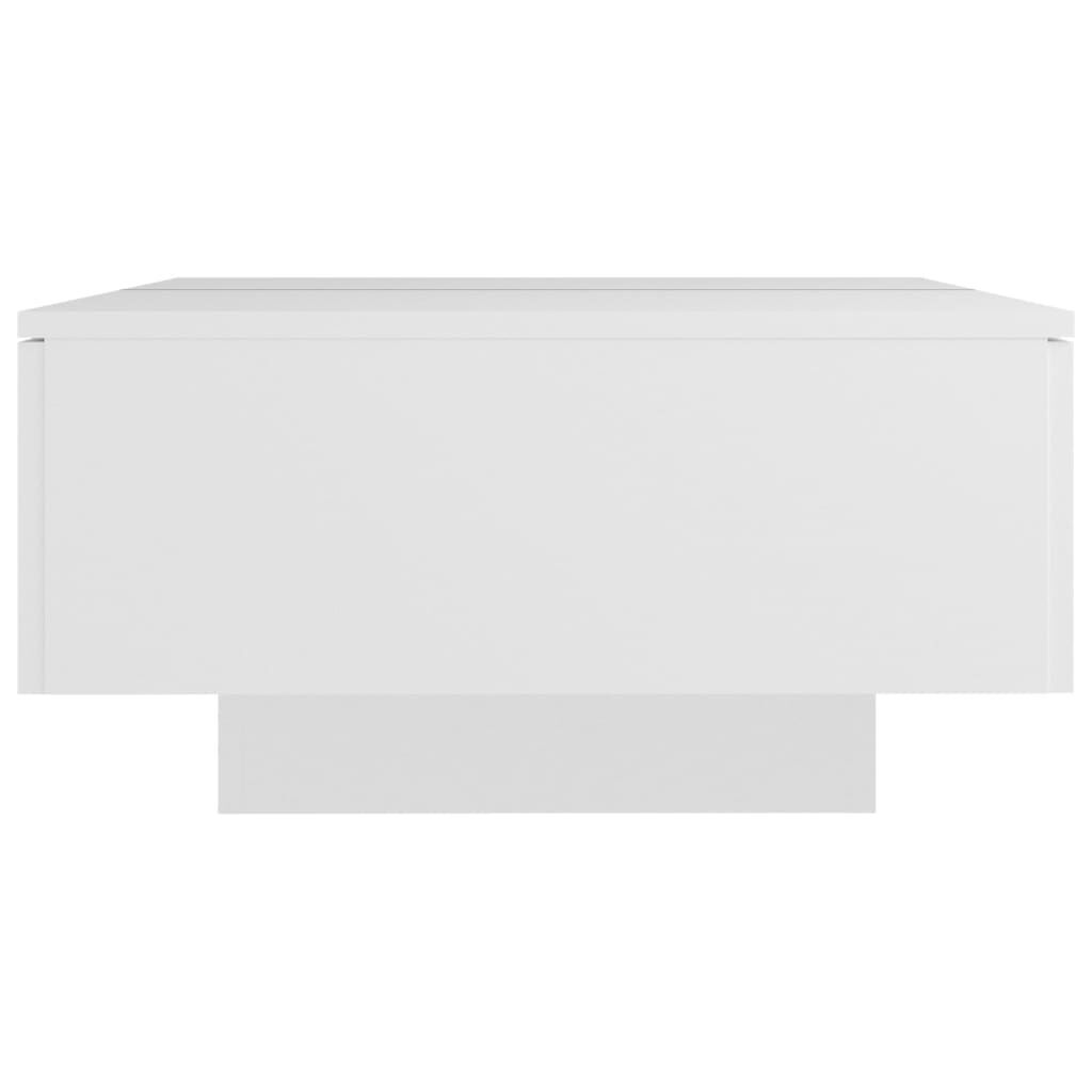 vidaXL طاولة قهوة لون أبيض 31x60x90 سم خشب صناعي
