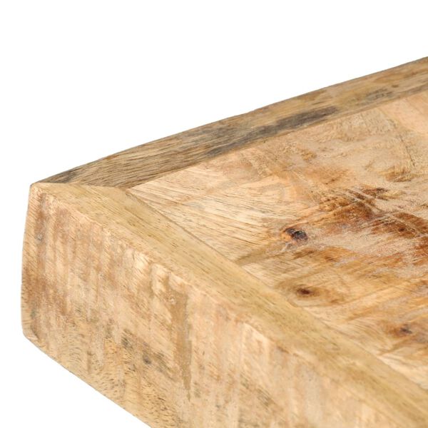 vidaXL طاولة سفرة 180×90×76 سم خشب مانجو خشن وصلب