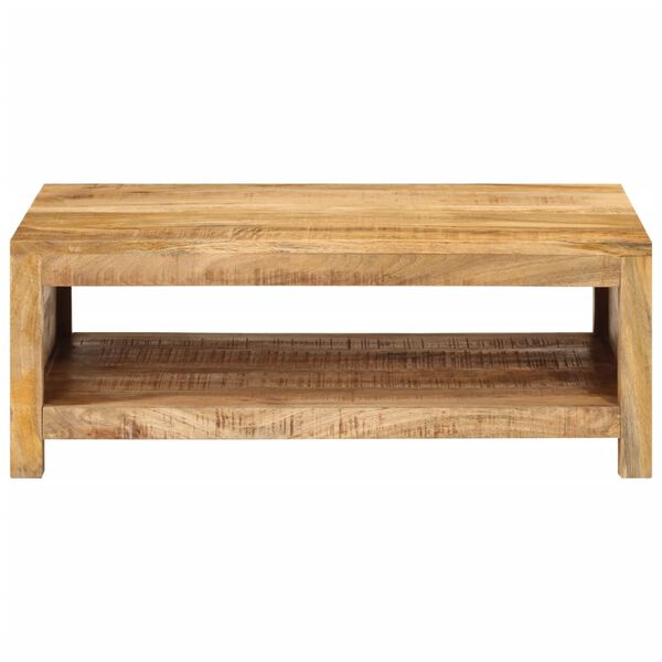 vidaXL طاولة قهوة 80x55x30 سم خشب مانجو صلب