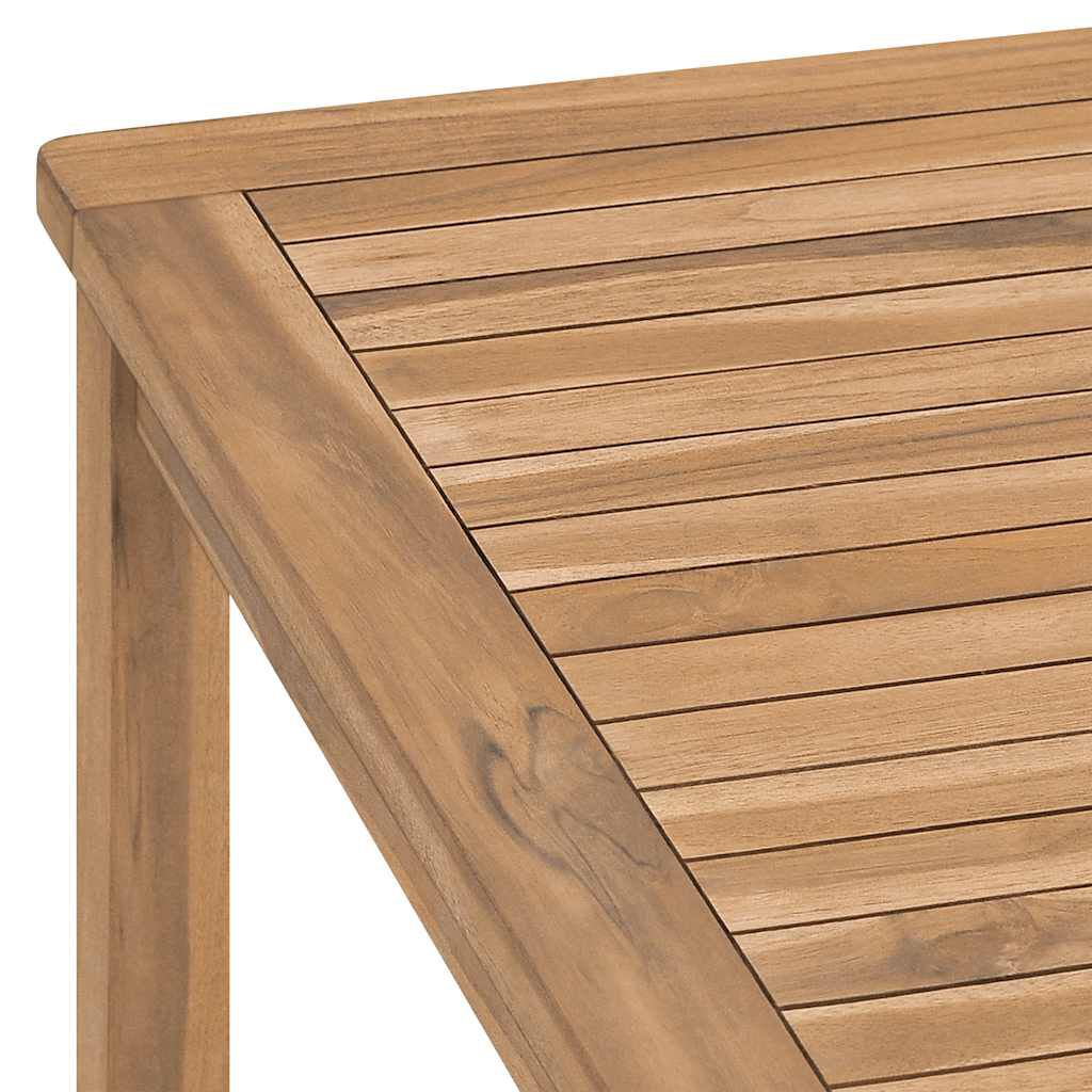 vidaXL طاولة سفرة حديقة 180×90×77 سم خشب ساج صلب
