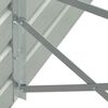 vidaXL حوض حديقة مرتفع أنثراسيت 100×40×77 سم فولاذ مجلفن