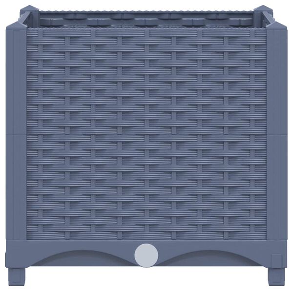 vidaXL حوض زراعي مرتفع 40&times;40&times;38 سم بولي بروبيلين