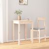 vidaXL طاولة طعام 75x55x55 سم خشب صنوبر صلب