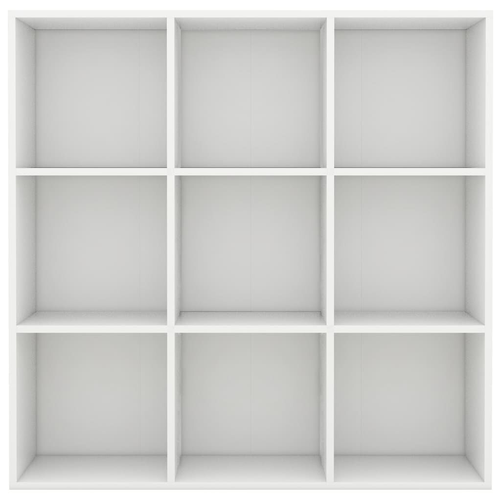 vidaXL خزانة كتب أبيض 98x29x97,5 سم خشب صناعي
