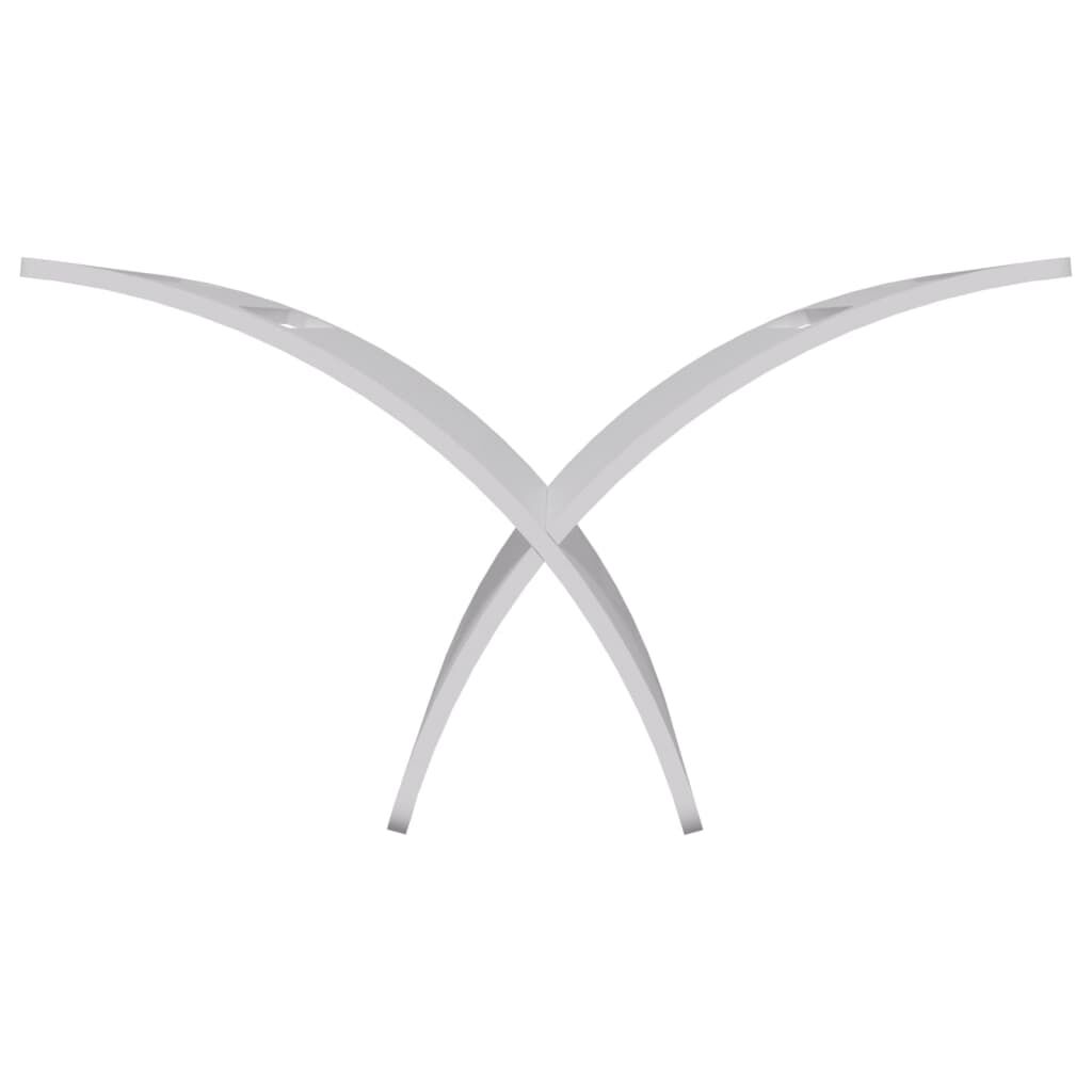 vidaXL رف مجلات خشبي قائم على الأرض لون أبيض