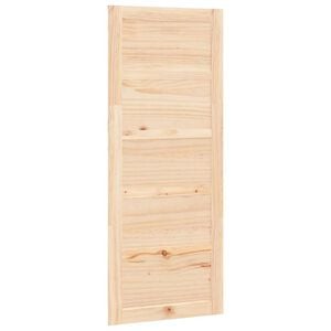 vidaXL باب حظيرة 204,5x1,8x80 سم خشب صنوبر صلب