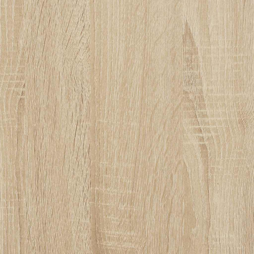 vidaXL منضدة سرير عائمة 2 ق سونوما اوك 40×30×15 سم خشب صناعي