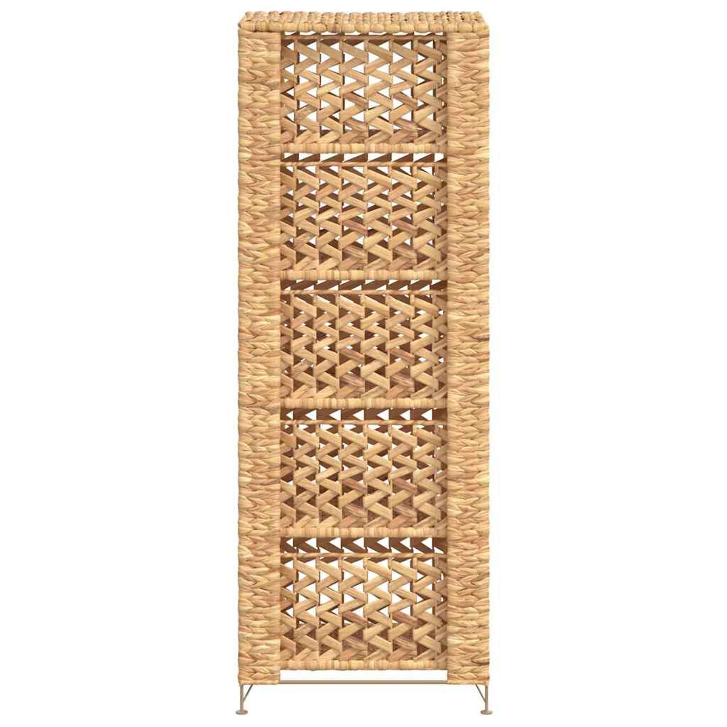 vidaXL وحدة تخزين مع 6 سلال 25.5×37×100 سم ورد النيل