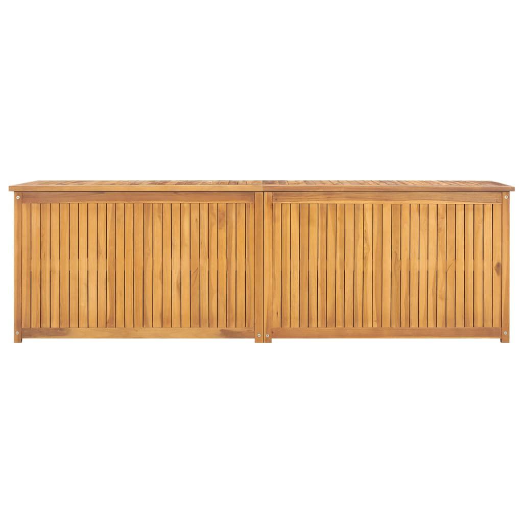 vidaXL صندوق حديقة 175×50×55 سم خشب ساج صلب