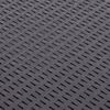 vidaXL طاولة جانبية بلون الموكا 54×54×36.5 سم بلاستيك