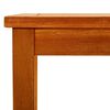 vidaXL طاولة قهوة للحديقة 110×60×45 سم خشب أكاسيا صلب