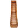 vidaXL حوض حديقة مرتفع 150×30×25 سم خشب أكاسيا صلب