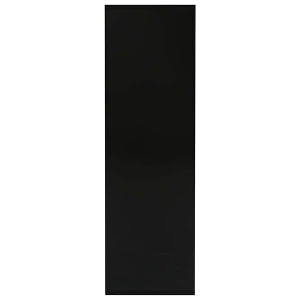 vidaXL خزانة كتب أسود 98x29x97,5 سم خشب صناعي