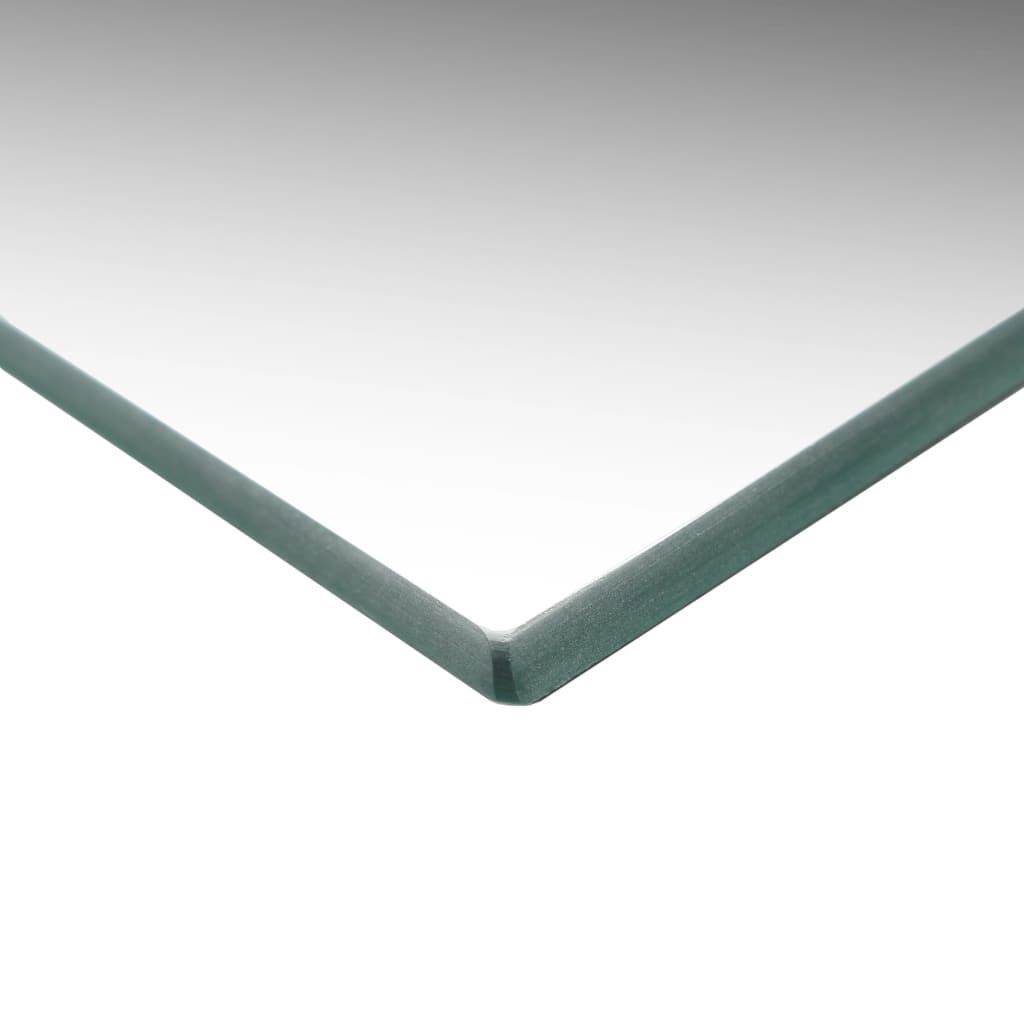vidaXL مرآة بدون إطار 100×60 سم زجاج