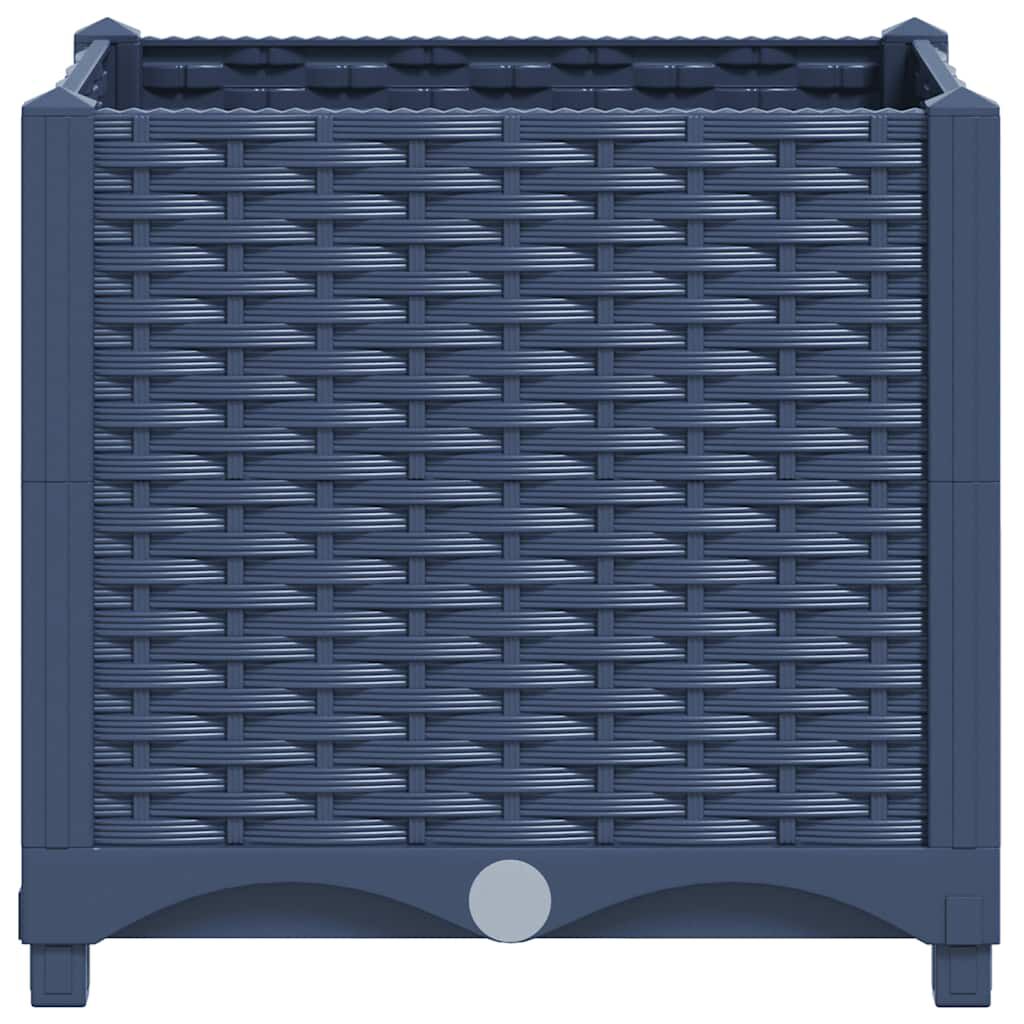 vidaXL حوض زراعي مرتفع 40×40×38 سم بولي بروبيلين