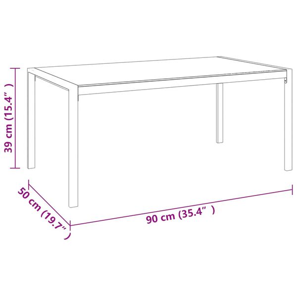 vidaXL طقم جلسة حديقة 4 قطع مع وسائد لون أسود فولاذ