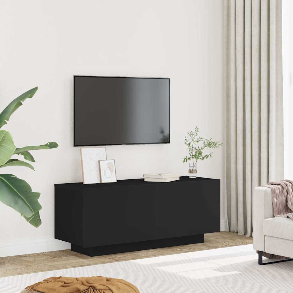 vidaXL خزانة تلفزيون 100×35×40 سم خشب صناعي أبيض