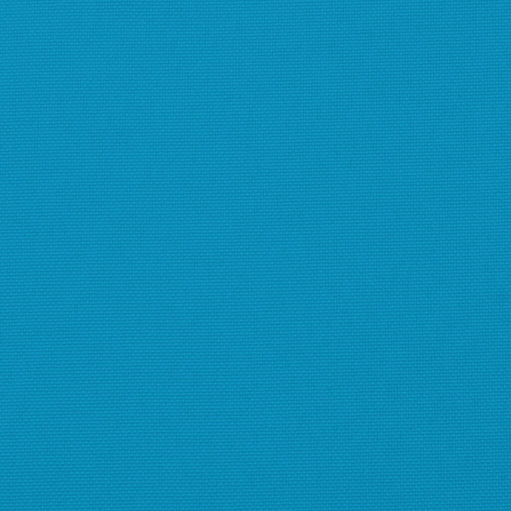 vidaXL وسادة باليت لون أزرق فاتح 50×40×12 سم قماش