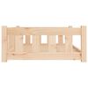 vidaXL سرير كلب 28x65,5x95,5 سم خشب صنوبر صلب