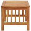 vidaXL طاولة قهوة 102×50×43 سم خشب أكاسيا صلب