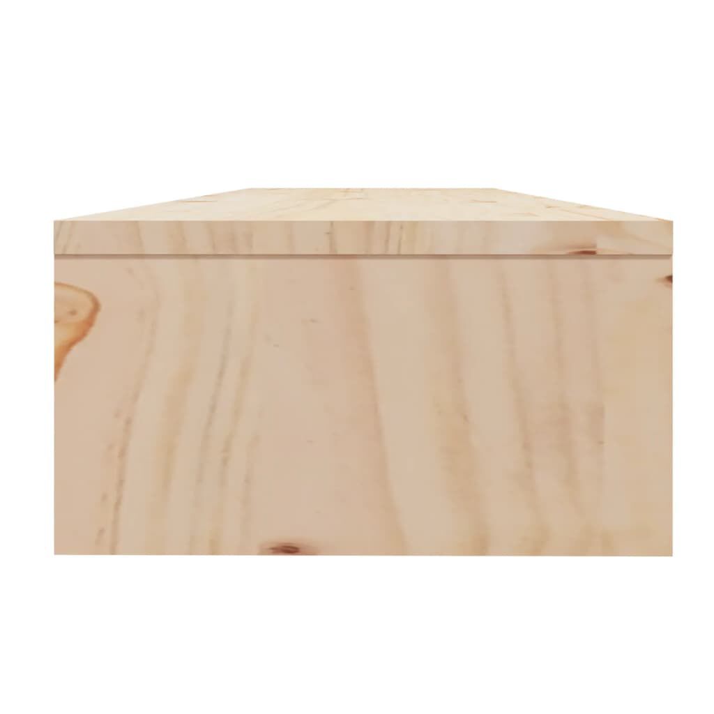 vidaXL حامل شاشة 13x24x100 سم خشب صنوبر صلب