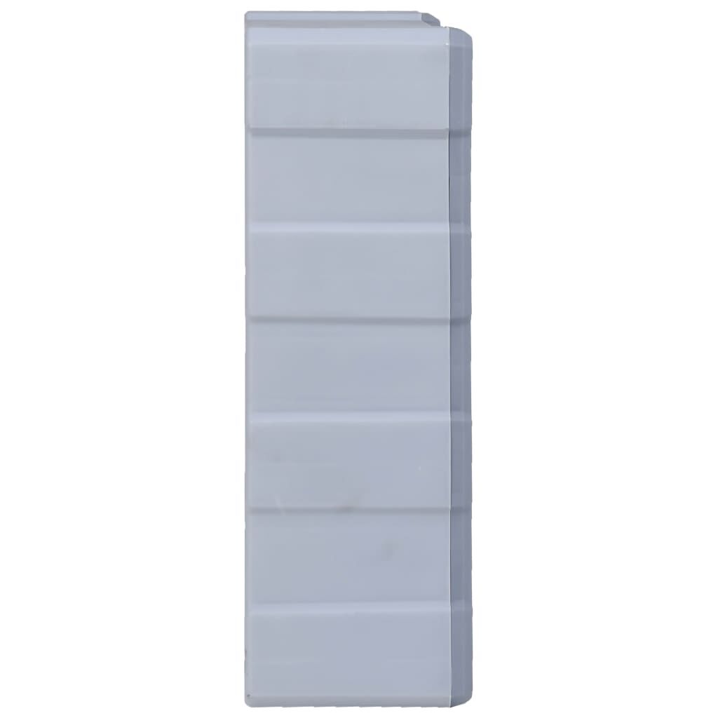 vidaXL منظم متعدد الأدراج مع 60 درجًا 38×16×47.5 سم