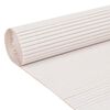 vidaXL سياج حديقة ذو وجهين 90×400 سم أبيض