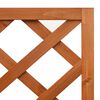 vidaXL حوض تعريشة ركني 40×40×150 سم خشب تنوب صلب