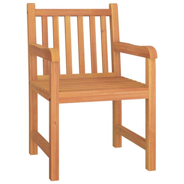 vidaXL عدد 5 قطع طقم سفرة حديقة خشب ساج صلب